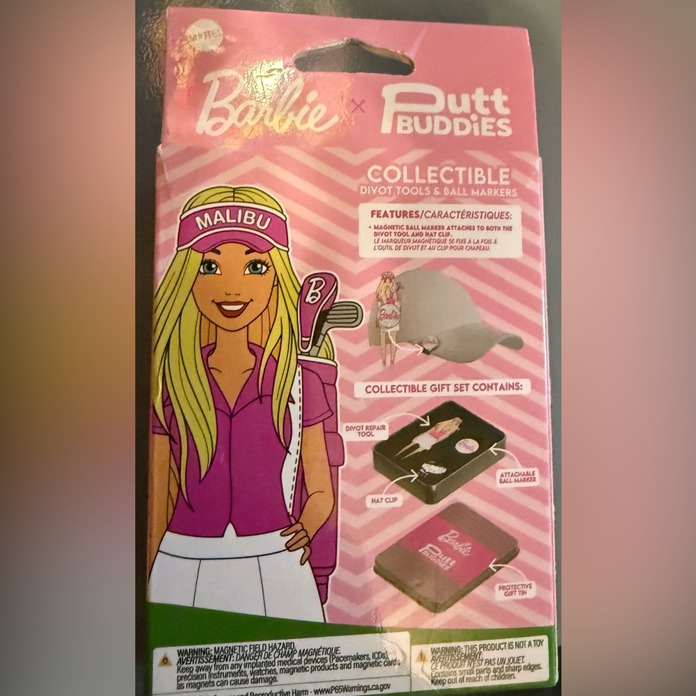 Mattel Barbie Club Pro Golf Divot Tool & Ball Marker - Picture 2 of 2